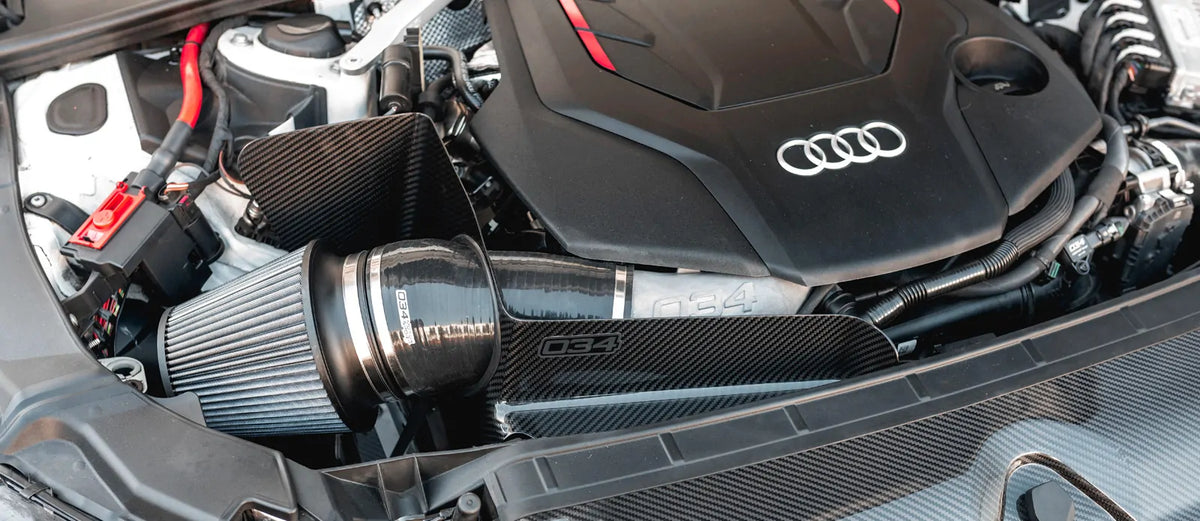 SüperDüper S34 Carbon Fiber Intake Systems, B9/B9.5 Audi S4/S5