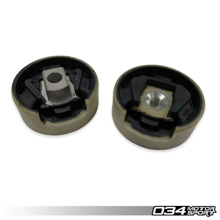 034Motorsport Billet Spherical Dogbone Mount Performance Pack with Dogbone Pucks, Volkswagen & Audi MQB And MQB EVO With 7-speed DSG