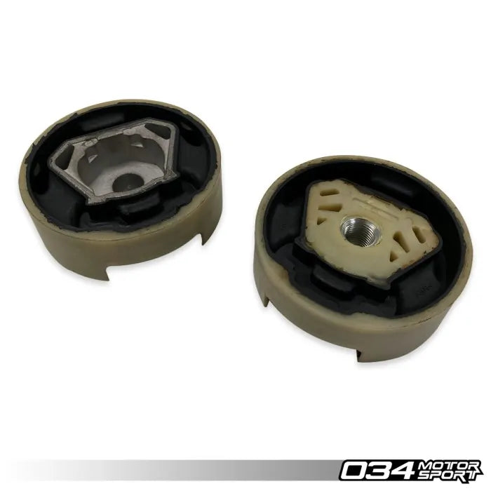 034Motorsport Billet Spherical Dogbone Mount Performance Pack with Dogbone Pucks, Volkswagen & Audi MQB And MQB EVO With 7-speed DSG