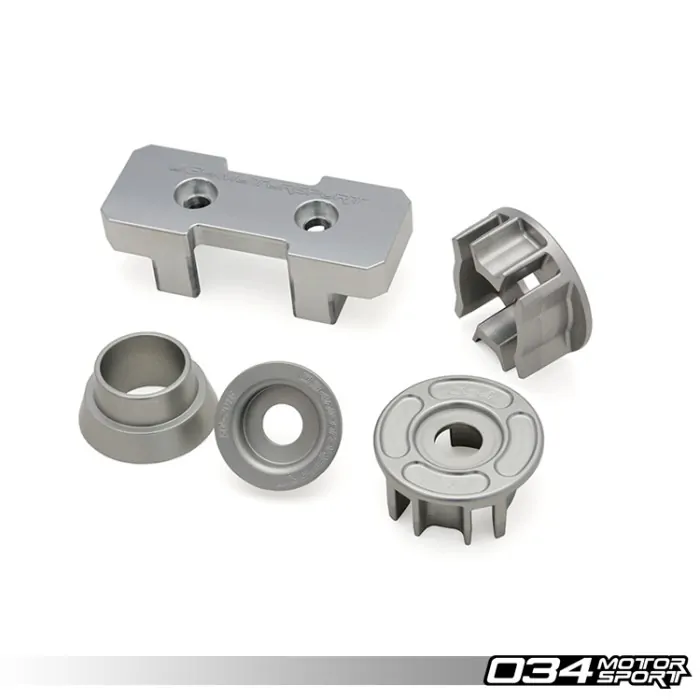 All 034 034Motorsport Drivetrain Mount Insert Package, B8/B8.5 Audi A4/S4/RS4 ...
