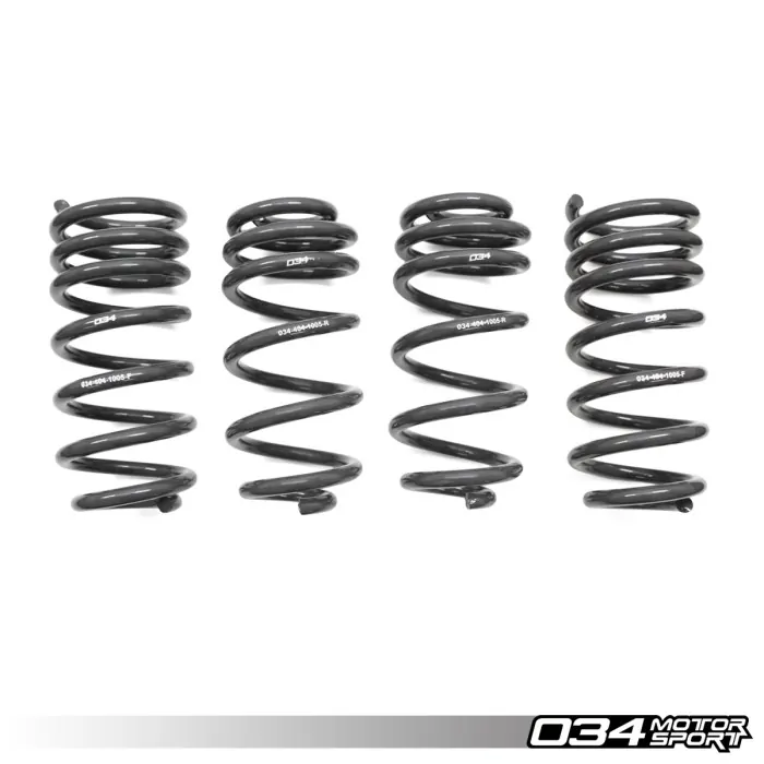 034 Motorsport Dynamic+ Lowering Springs for B9/B9.5 Audi S4/S5