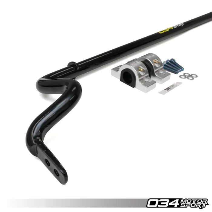 034Motorsport Adjustable Solid Rear Sway Bar, B8/B8.5 Audi Q5/SQ5 & C7/C7.5 A6/S6/RS6/A7/S7/RS7
