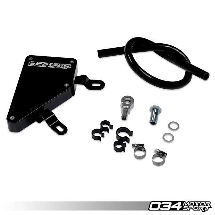 034Motorsport Billet Aluminum DSG Breather Catch Can Kit for Audi 8V.5 RS3