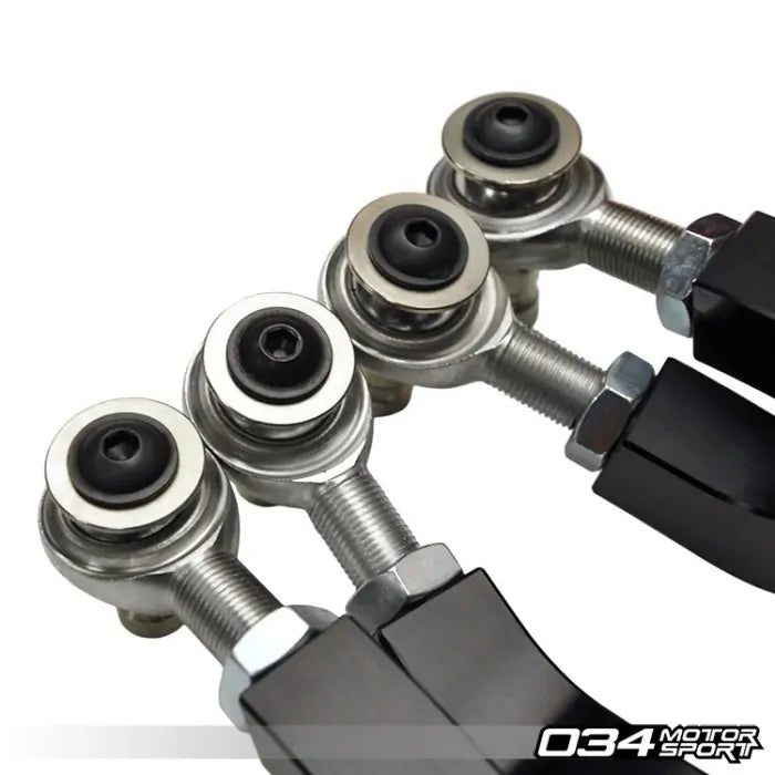 034 Motorsport Density Line Control Arm Kit Upper Adjustable, B8/B8.5 Audi A4/S4/RS4, A5/S5/RS5, Q5/SQ5, C7/C7.5 A6/S6/RS6, A7/S7/RS7, & 95B Porsche Macan