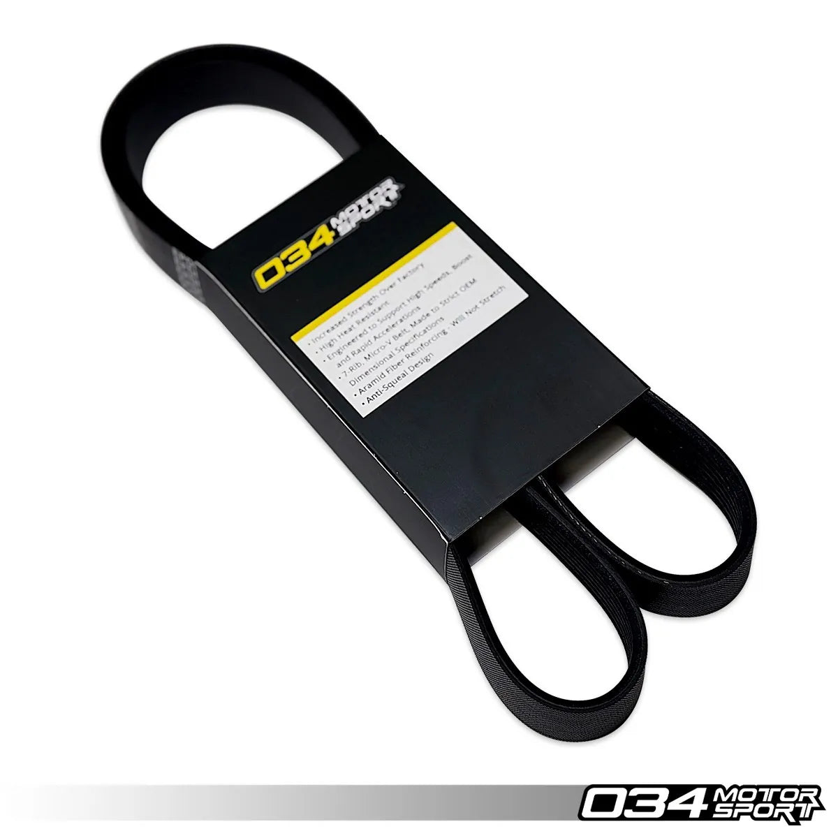034Motorsport Dynamic+ Supercharger Belts, B8/B8.5, C7/C7.5, D4, & 4M EA837 3.0T