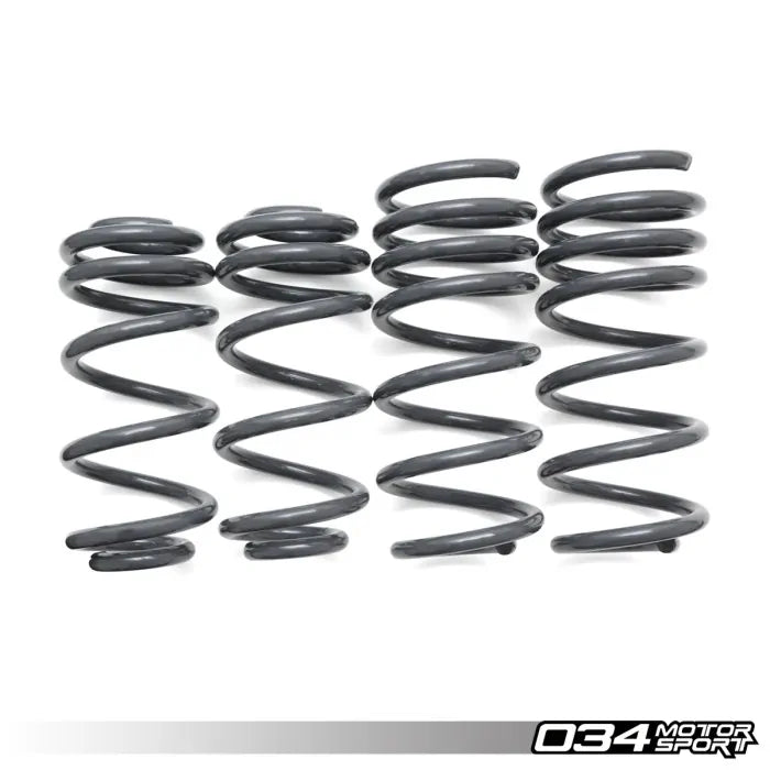 034Motorsport Dynamic+ Lowering Springs for B9 Audi A4/Allroad