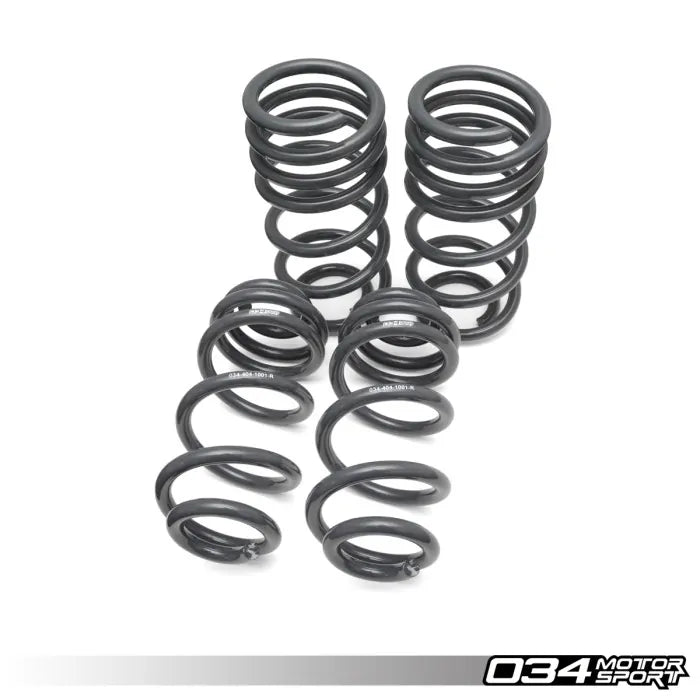 034Motorsport Dynamic+ Lowering Springs for B9 Audi A4/Allroad