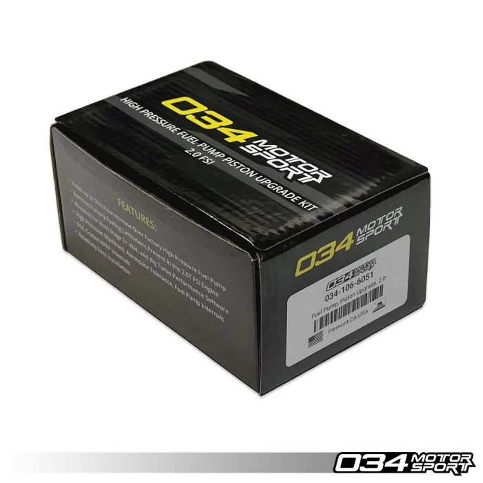 034Motorsport High Pressure Fuel Pump HPFP Piston Upgrade Kit, 2.0TFSI EA113