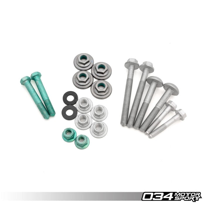 034 Motorsport Density Line Control Arm Kit Upper Adjustable, B8/B8.5 Audi A4/S4/RS4, A5/S5/RS5, Q5/SQ5, C7/C7.5 A6/S6/RS6, A7/S7/RS7, & 95B Porsche Macan