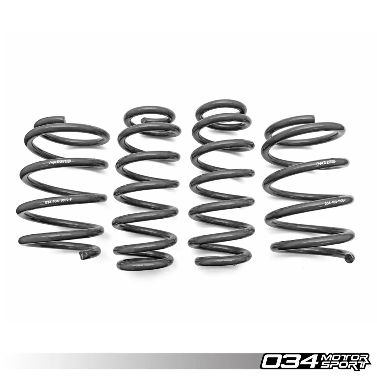 034Motorsport Dynamic+ Lowering Springs For 8V Audi A3/S3