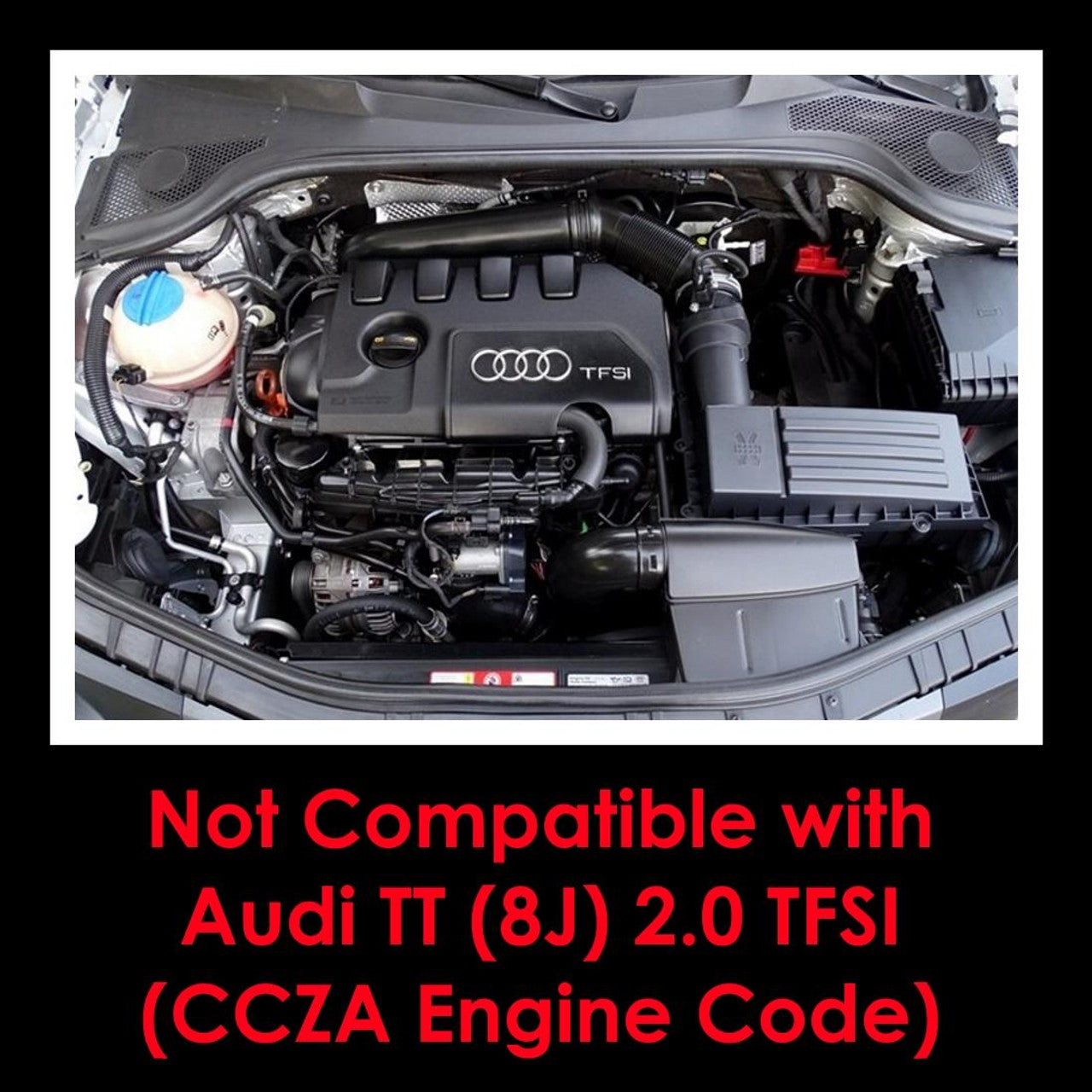 Ramair Performance Foam Induction Kit for 2.0 TFSI Audi TT 8J (EA888 CESA)