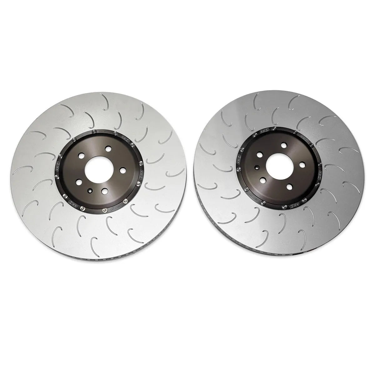 034Motorsport 2-Piece Floating Front Brake Rotor Upgrade for Audi C8 RS6 & RS7