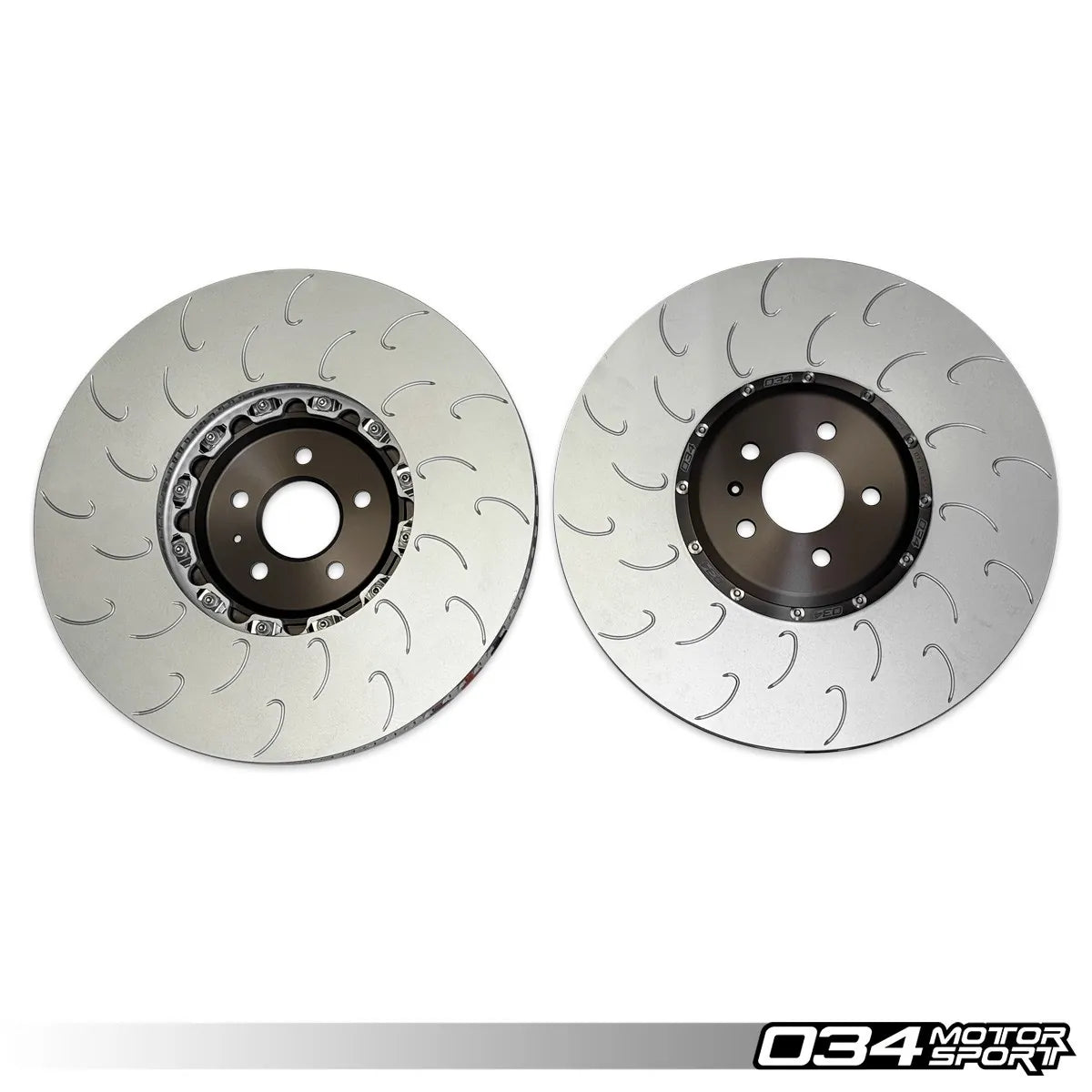 034Motorsport 2-Piece Floating Front Brake Rotor Upgrade for Audi C8 RS6 & RS7