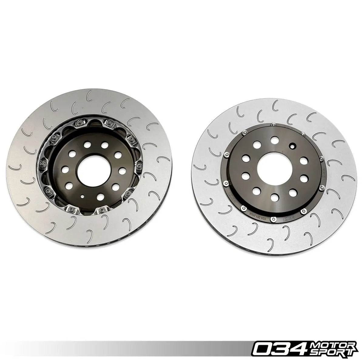 034Motorsport 2-Piece Floating Rear Brake Rotor 310mm Upgrade for MQB ...