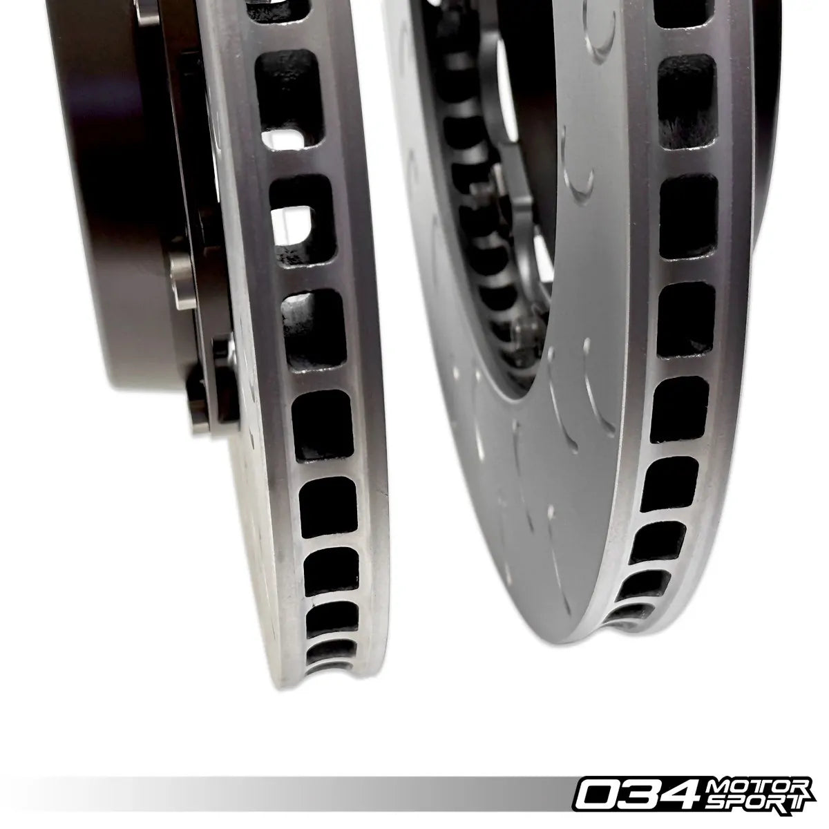 034Motorsport 2-Piece Floating Rear Brake Rotor 310mm Upgrade for MQB and MQB EVO VW & Audi