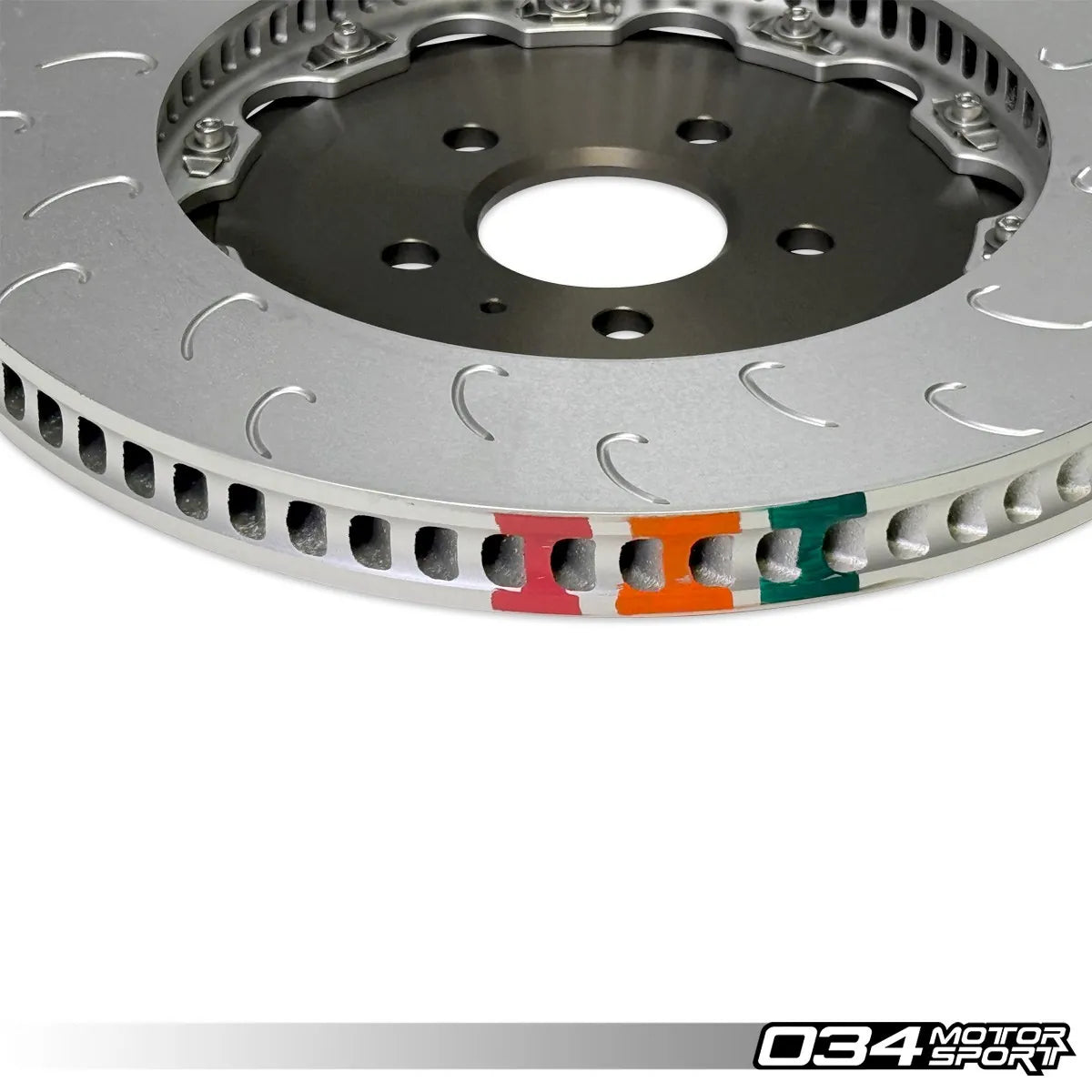 034Motorsport 2-Piece Floating Rear Brake Rotor Upgrade for Audi C8 RS6 & RS7