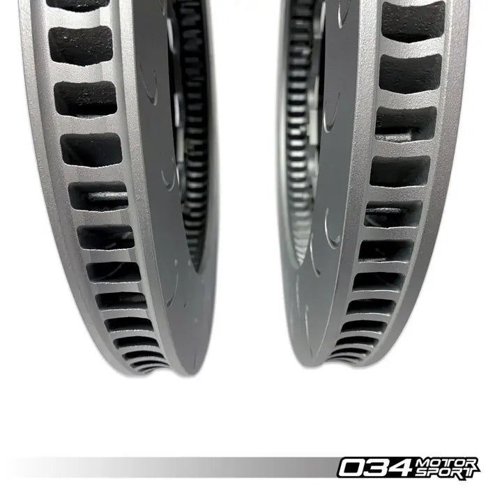 034MS 2-Piece Floating Front Brake Rotor Upgrade Kit for Audi 8V.5 RS3 ...