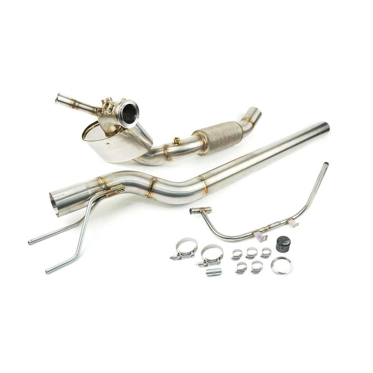 Darkside Stainless DPF, CAT & EGR Delete Downpipe for Q3 & Tiguan 4x4