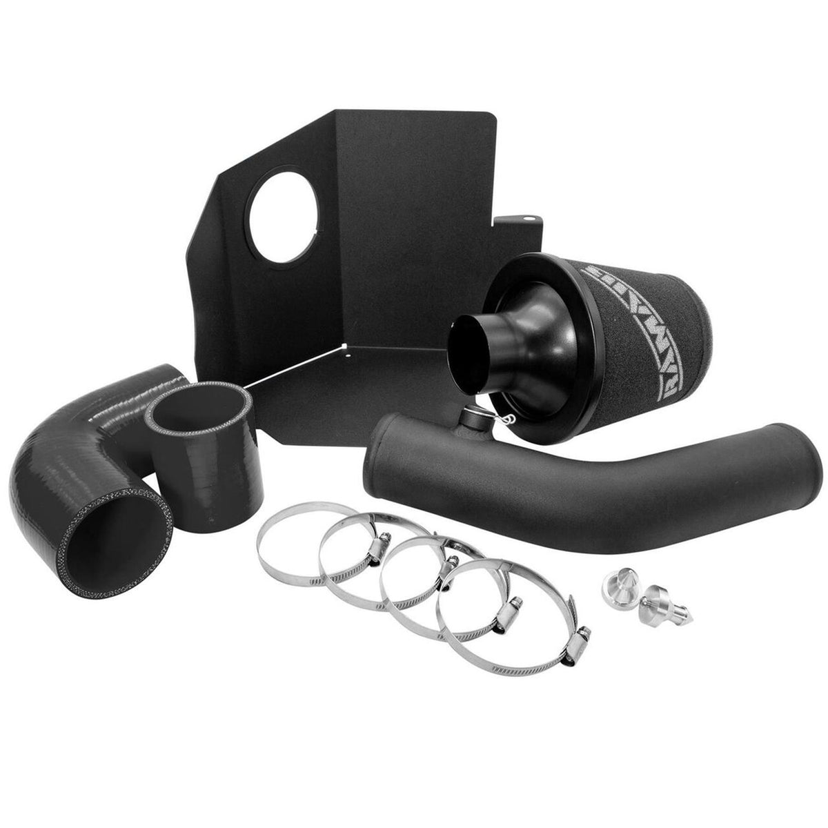 Ramair 1.0 Ecoboost Ford Fiesta MK8 Black Performance Intake Kit