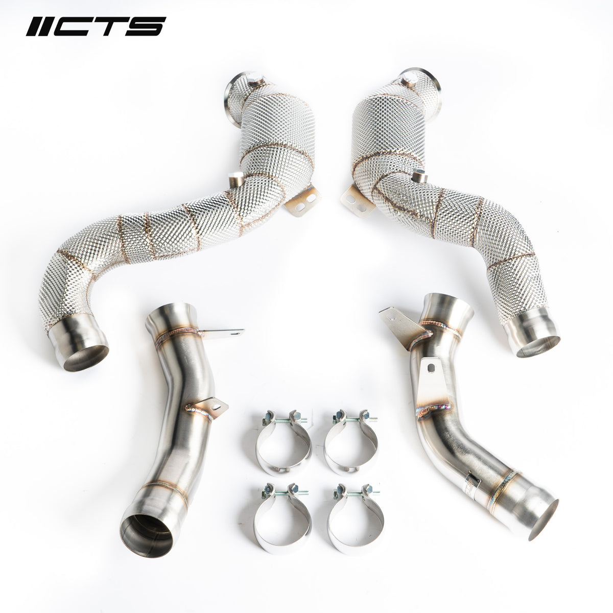CTS Turbo Downpipes/High-Flow CATS Mercedes-Benz M177/W213 E63S