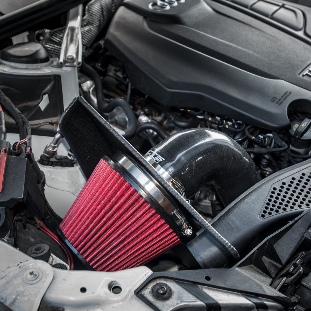 CTS TURBO B9 AUDI A4, AllRoad, A5, S4, S5, RS4, RS5 HIGH-FLOW INTAKE (6″ Velocity Stack)