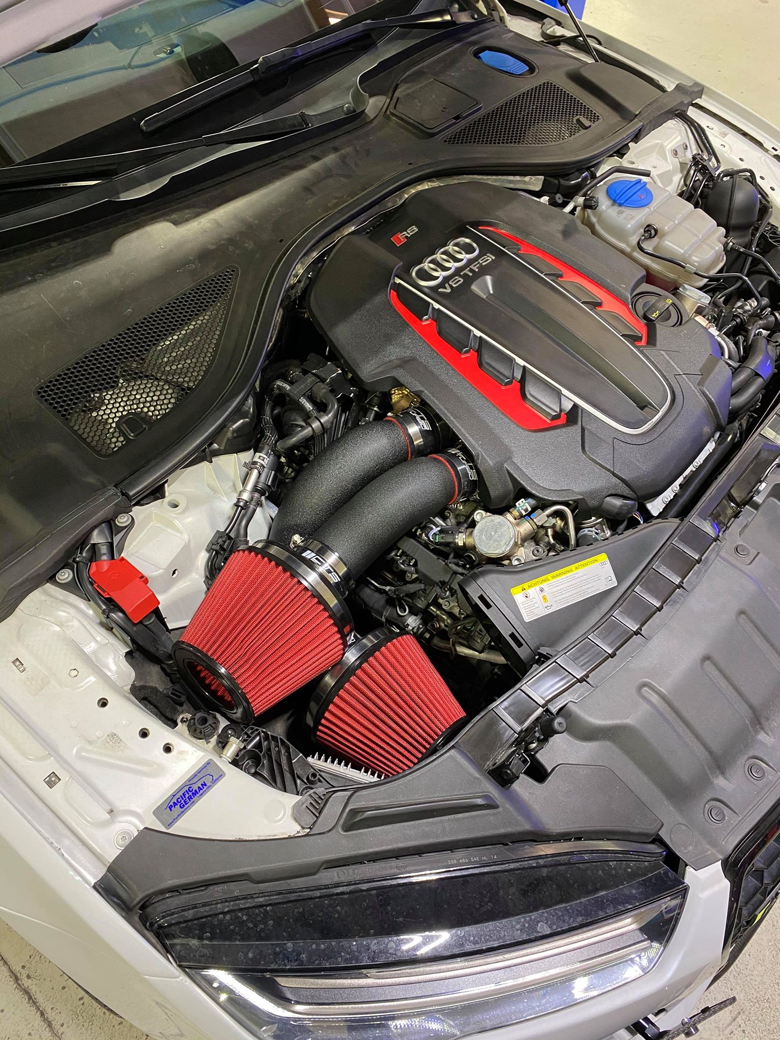 CTS TURBO C7 S6/S7/RS6/RS7 DUAL 3″ INTAKE KIT WITH 6″ VELOCITY STACK