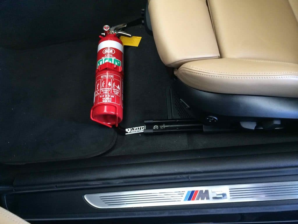 Kap Industries BMW Fire Extinguisher Bracket