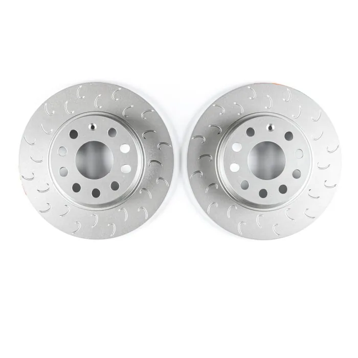 034Motorsport 1-Piece Rear Brake Rotor Upgrade Kit, Volkswagen & Audi MQB/PQ35