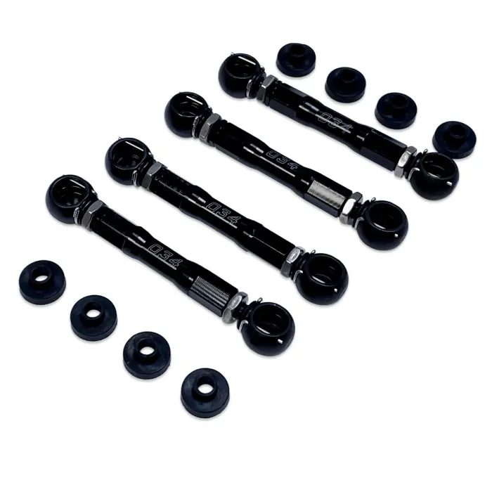 034Motorsport Adjustable Lowering Link Kit, Billet Aluminum, Audi C7 with Adaptive Air Suspension