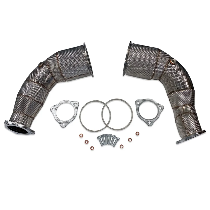 034 Motorsport Stainless Steel Racing Catalyst Set, B9/B9.5 Audi RS5