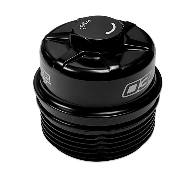 034Motorsport Billet Oil Filter Cap, EA839 V6 Engines (2.9T/3.0T)