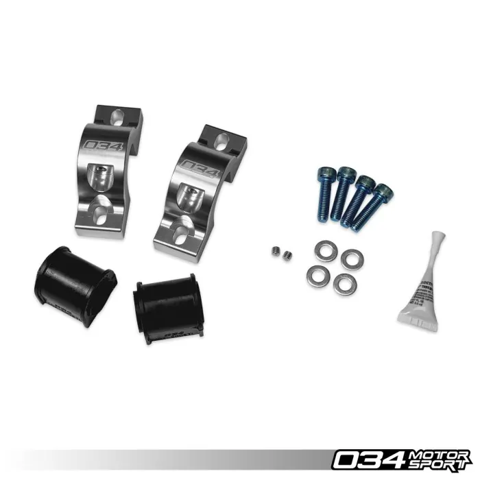 034Motorsport RS+ Adjustable Solid Rear Sway Bar Upgrade, MQB AWD 23.8MM