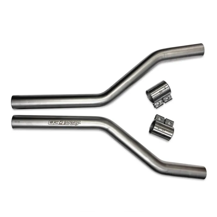 034 MS Res-X Front Resonator Delete, B9/B9.5 Audi S4/S5 3.0T