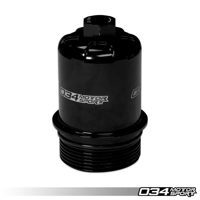 034Motorsport Billet DSG Oil Filter Cap Kit, Audi EA837 3.0T Models w/ DL501