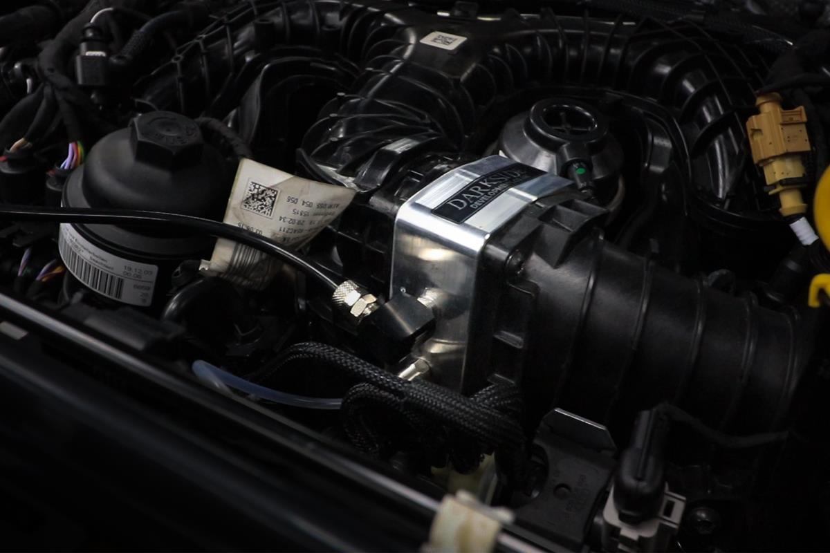 Darkside CNC Aluminium Throttle Valve Delete for Earlier 3.0 TDI V6 Engines Without Swirl Flaps
