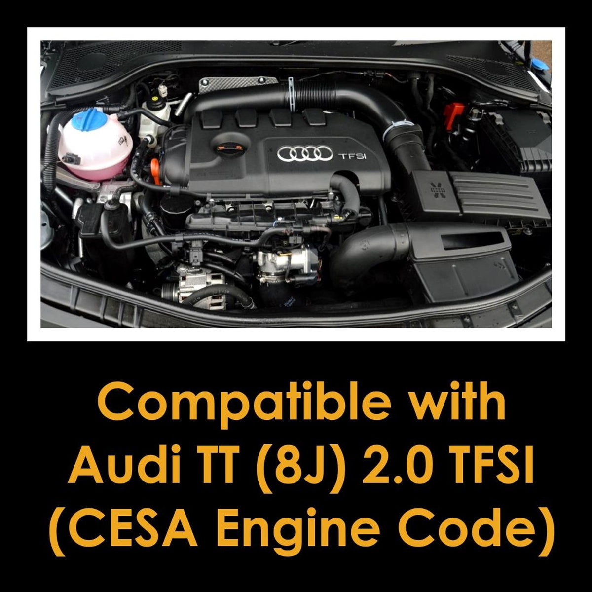 Ramair Performance Foam Induction Kit for 2.0 TFSI Audi TT 8J (EA888 CESA)