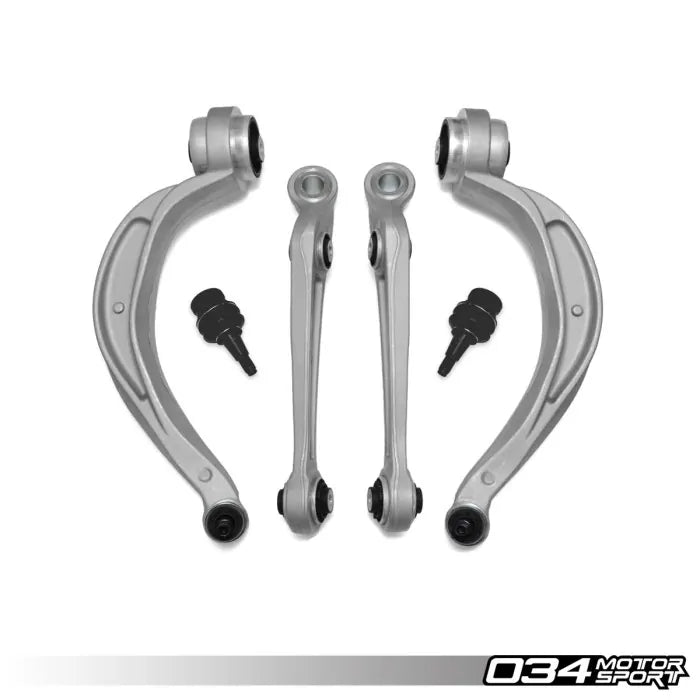 034Motorsport Density Line Lower Control Arm Kit, B8/B8.5 Audi A4/S4/RS4, A5/S5/RS5, Q5/SQ5, C7/C7.5 A6/S6/RS6, A7/S7/RS7, & 95B Porsche Macan