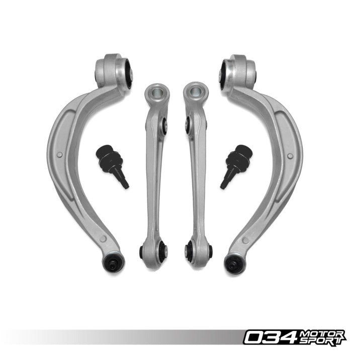 034Motorsport Density Line Lower Control Arm Kit, B8/B8.5 Audi A4/S4/RS4, A5/S5/RS5, Q5/SQ5, C7/C7.5 A6/S6/RS6, A7/S7/RS7, & 95B Porsche Macan
