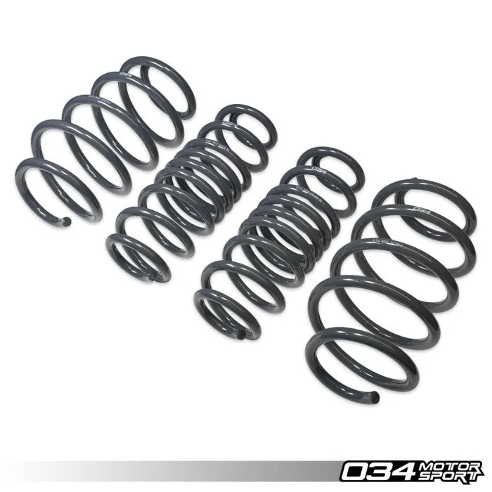 034Motorpsort Dynamic+ Lowering Springs for MK5 Volkswagen R32