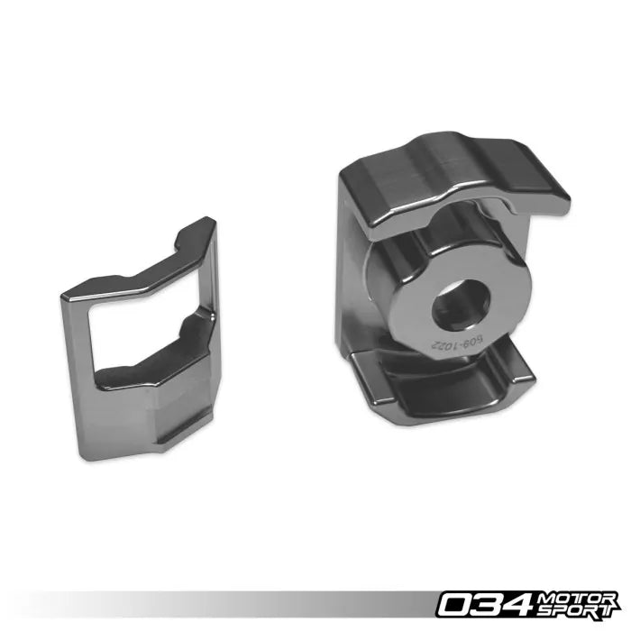 034 Motorsport Billet Aluminum Upper & Lower Dogbone Mount Inserts, VW & Audi MQB And MQB EVO