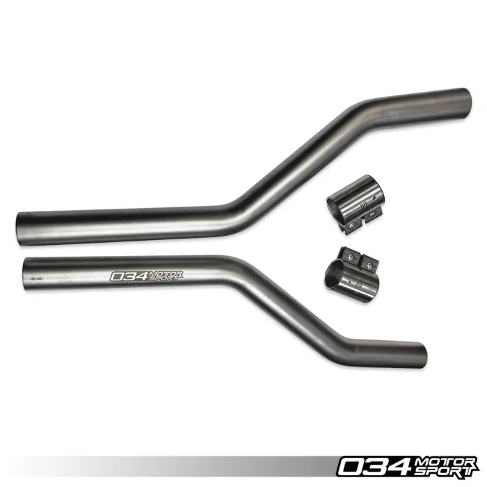 034 MS Res-X Front Resonator Delete, B9/B9.5 Audi S4/S5 3.0T