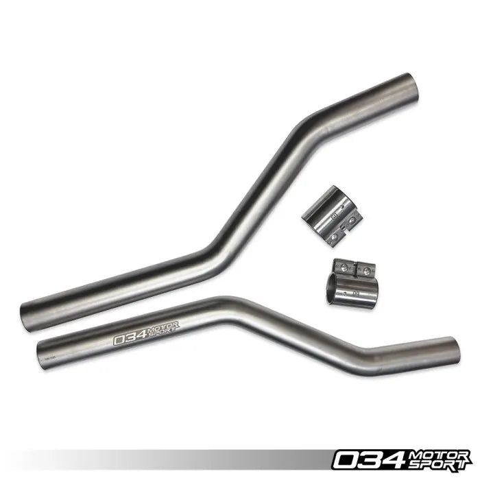 034 MS Res-X Front Resonator Delete, B9/B9.5 Audi S4/S5 3.0T