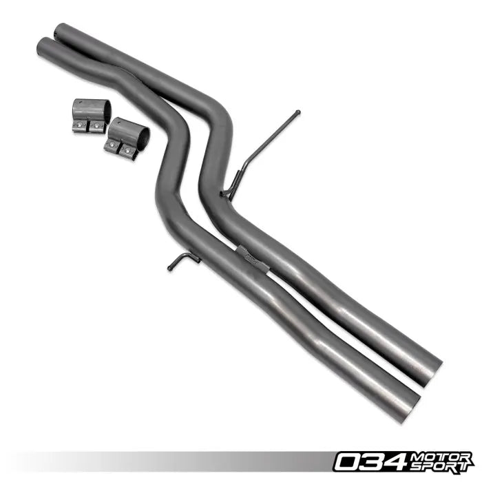 034 Res-X Resonator Delete and X-Pipe, C7/C7.5 Audi S6 4.0TT