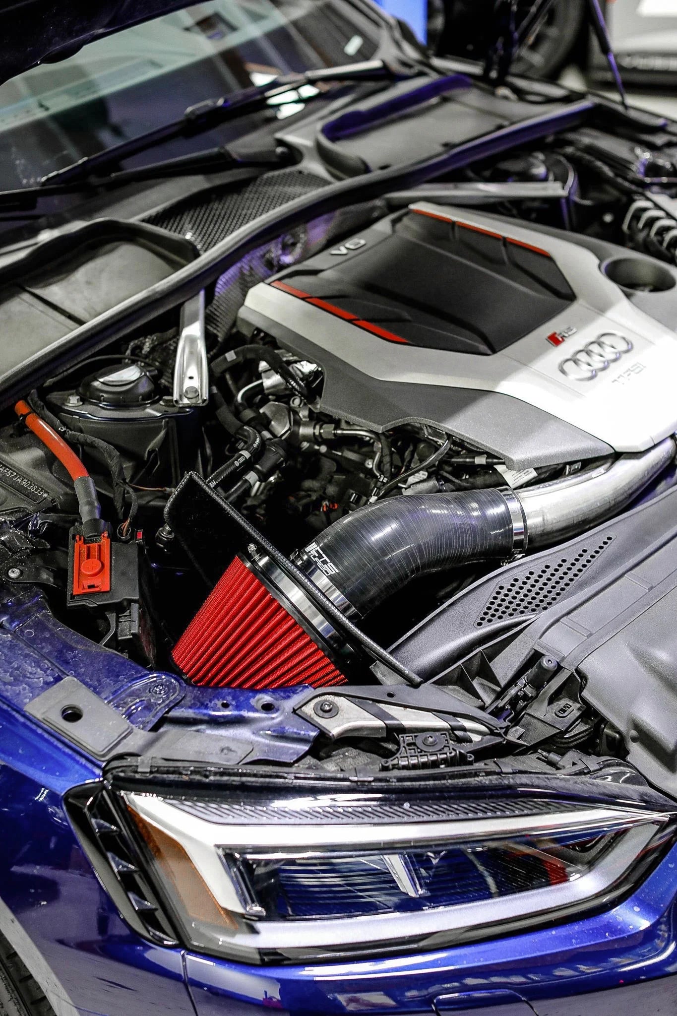 CTS TURBO B9 AUDI A4, AllRoad, A5, S4, S5, RS4, RS5 HIGH-FLOW INTAKE (6″ Velocity Stack)