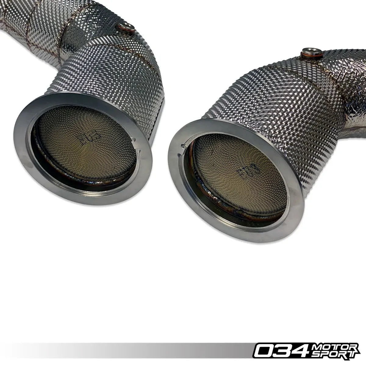 034 Motorsport Stainless Steel Racing Catalyst Set, B9/B9.5 Audi RS5