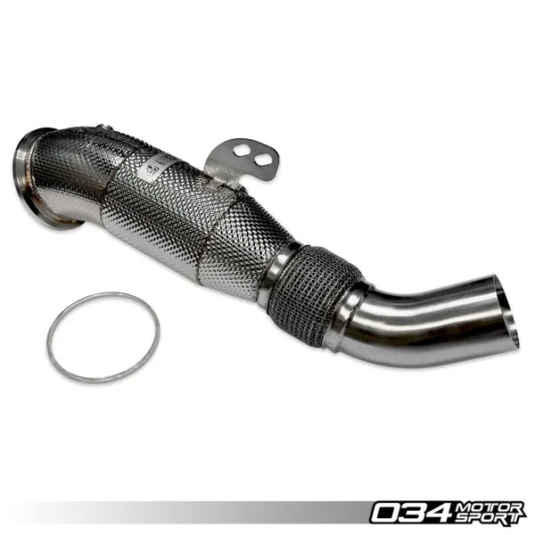 All 034 034Motorsport Stainless Steel Racing Catalyst, BMW F2x/F3x B58 Vehicle ...