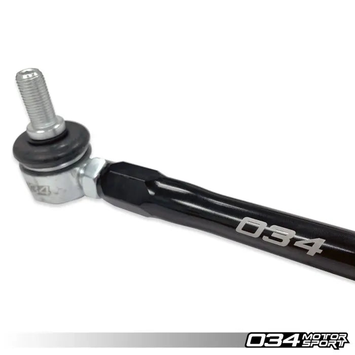 034Motorsport Dynamic+ Billet Adjustable Front Sway Bar End Link Kit, Volkswagen & Audi PQ35, MQB, and MQB EVO