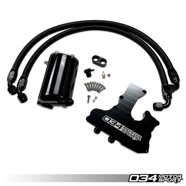 All 034 034 Motorsport Catch Can Kit, 8J/8P Audi TT/A3 & VW MKV GLI/MKVI GTI 2 ...
