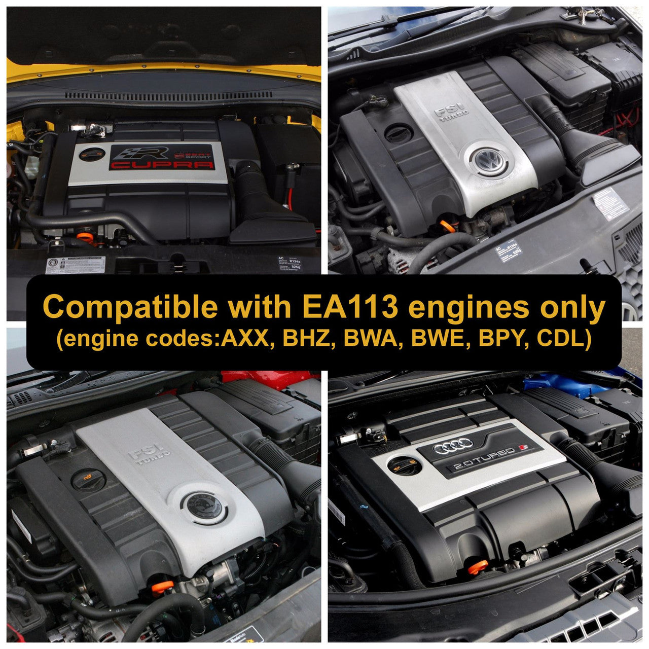 MST Cold Air Intake System - VW Golf GTI MK5 (VW-MK501)