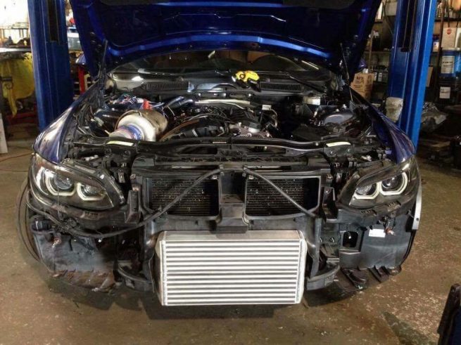 VRSF 1000whp 7.5″ Stepped Race Intercooler FMIC Upgrade Kit 07-12 135i/335i